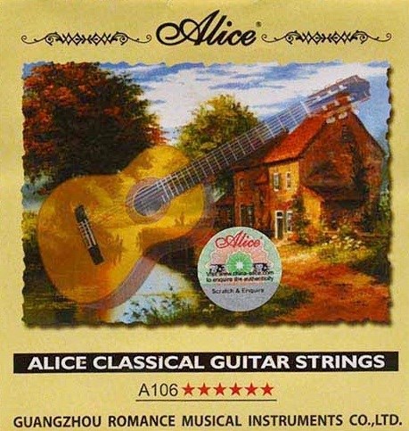 Нейлоновые струны Alice AC106-H