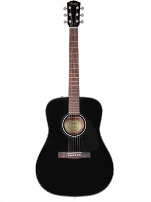 Акустическая гитара Fender CD-60S Black - фото 7387