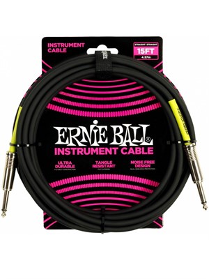 Инструментальный кабель ERNIE BALL 6399, 4.57m - фото 7737