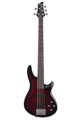 Бас-гитара Schecter C-5 Plus See-Thru Cherry Burst 1101