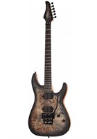 Электрогитара Schecter C-6 PRO FR Charcoal Burst 1086