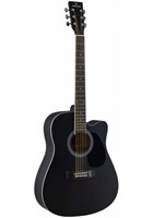 Акустическая гитара VESTON D-50C SP/BKS 1105