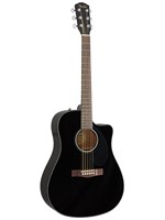 Электро-акустическая гитара FENDER CD-60SCE Black 0383