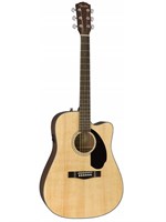Электро-акустическая гитара FENDER CD-60SCE Natural 0337