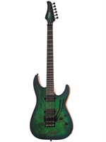Электрогитара Schecter C-6 PRO FR Aqua Burst 0990