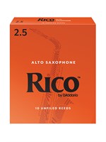 Трости для саксофона альт Rico RJA1025, размер 2.5, 10шт. 0369