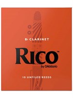 Трости для кларнета Rico RCA1025, размер 2.5, 10шт. 0366
