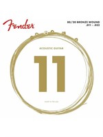 Стальные струны FENDER STRINGS ACOUSTIC 70CL 80/20 11-52 0328
