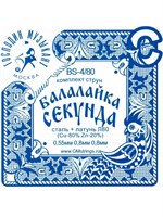 Струны для балалайки секунда Господин Музыкант BS4/80 0778