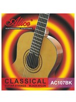 Черные нейлоновые струны Alice AC107BK-H 0486