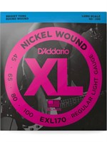 Струны для бас-гитары 45-100 D`Addario EXL170 XL NICKEL WOUN 0446