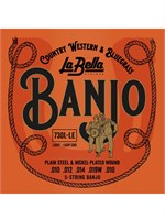 Струны для 5-струнного банджо La Bella 730L-LE Banjo 1022