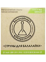 Струны для 3-струнной балалайки Балалайкеръ STR-B2 0100