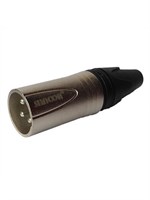 Разъем на кабель XLR Male 3p, SHNOOR S3MX 0665