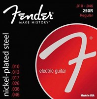 Струны для электрогитары FENDER STRINGS NEW SUPER 250R NPS BALL END 10-46