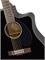Электро-акустическая гитара FENDER CD-60SCE Black 0383