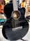 Электро-акустическая бас-гитара Cort AB850F-BK-BAG 0144