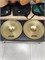 Две тарелки 14" Paiste 101 Brass Hi-Hat 0000144014 0857