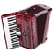 Аккордеон "Тула" A-6-RD, 34х60-III-5, Тульская Гармонь 0884